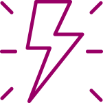 lightening bolt icon