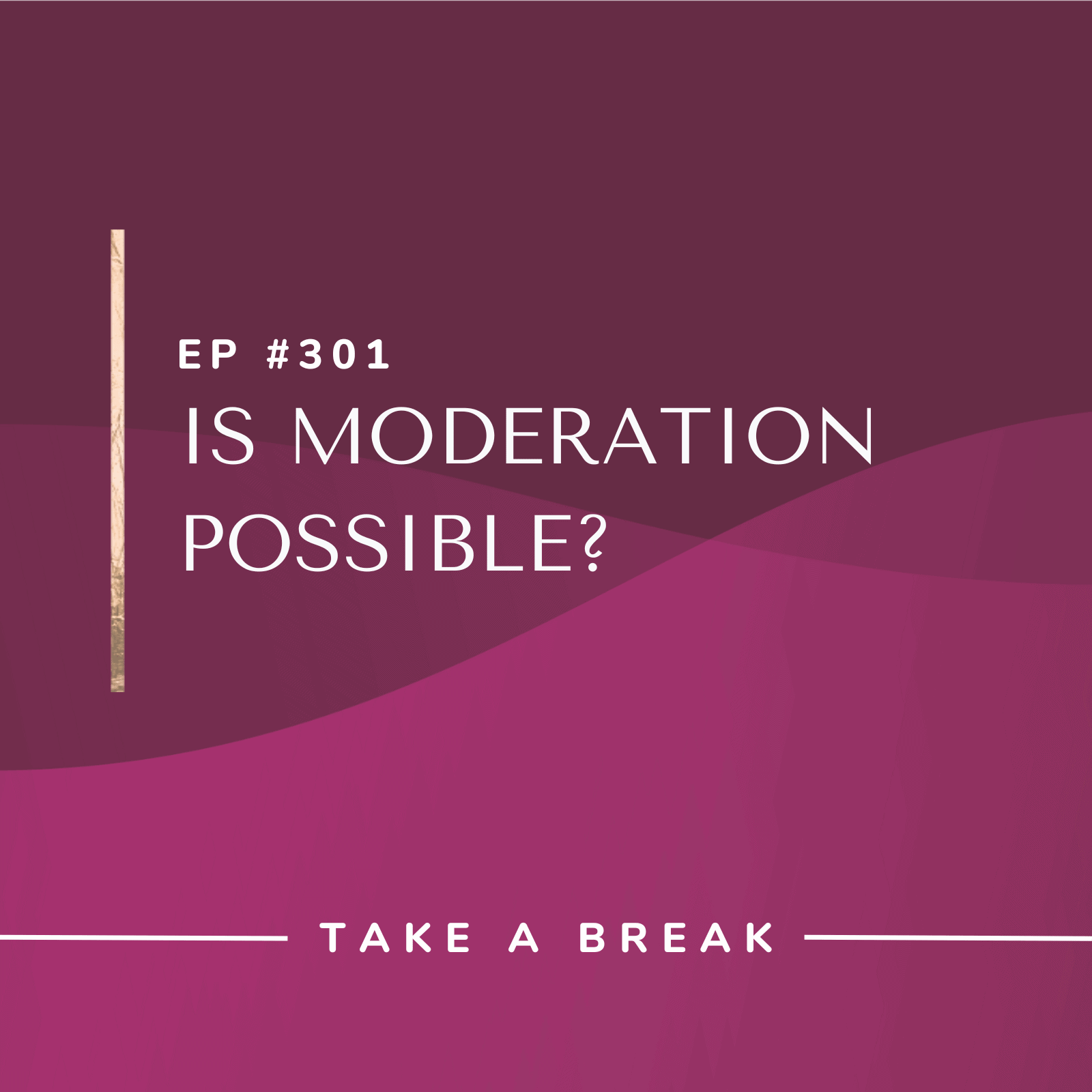 Take A Break from Drinking with Rachel Hart | Is Moderation Possible?