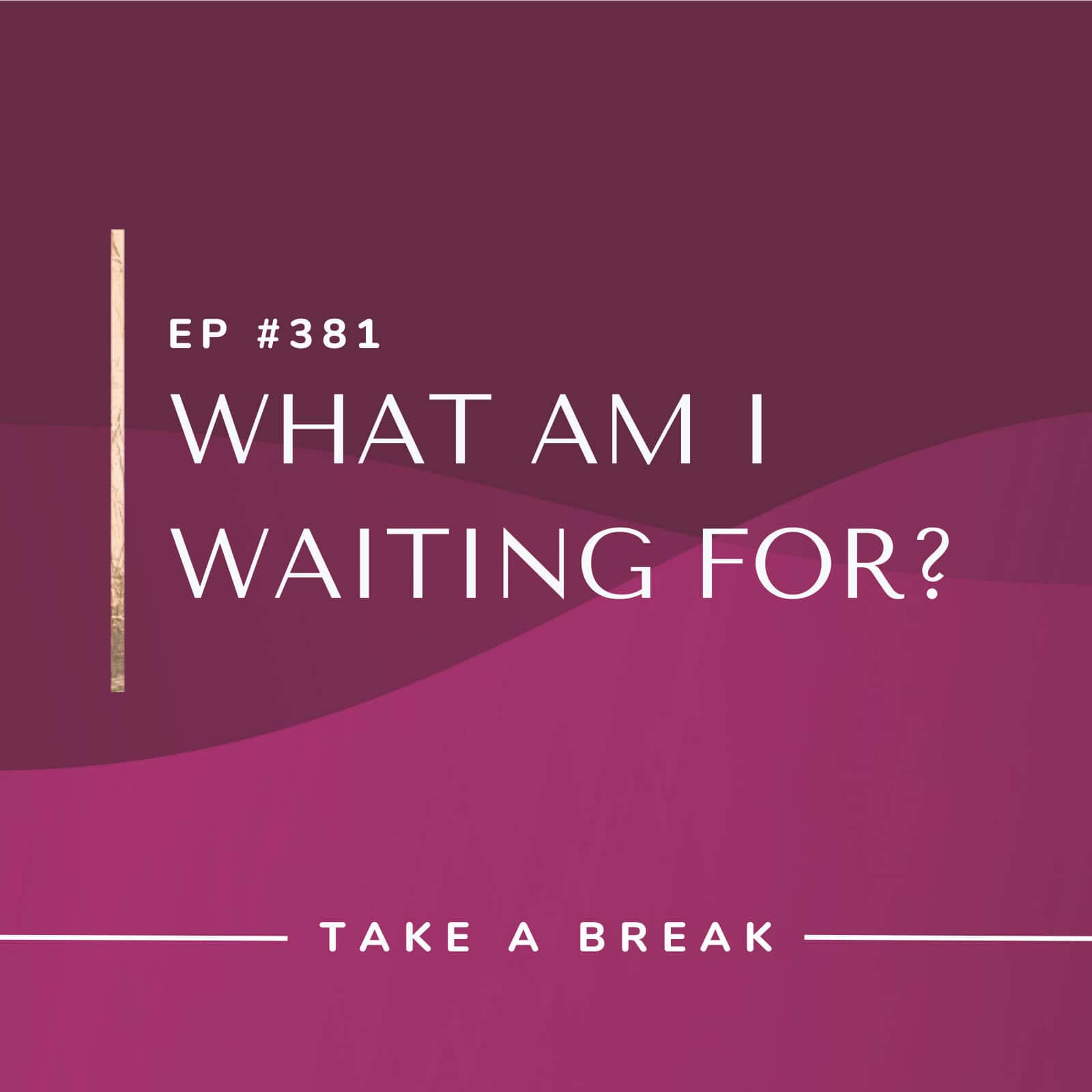 Take A Break from Drinking with Rachel Hart | What am I waiting for?